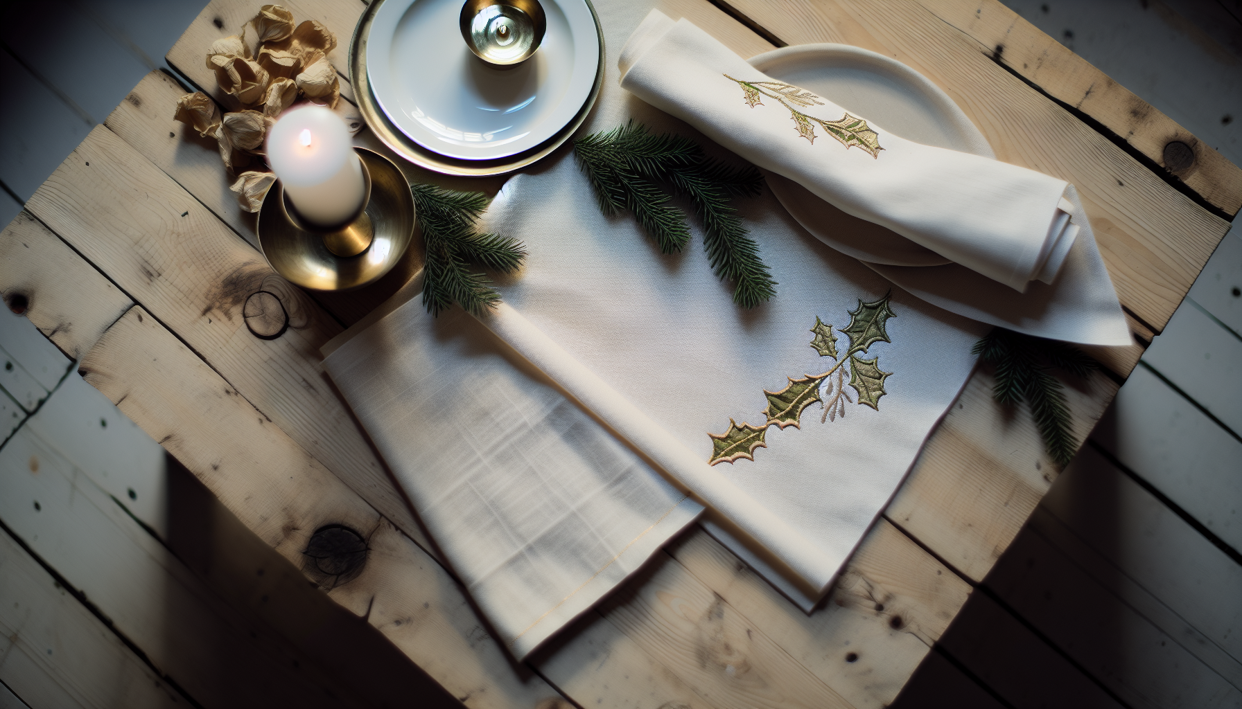 Comment Faire un Set de Table pour Noël : DIY Facile et Élégant