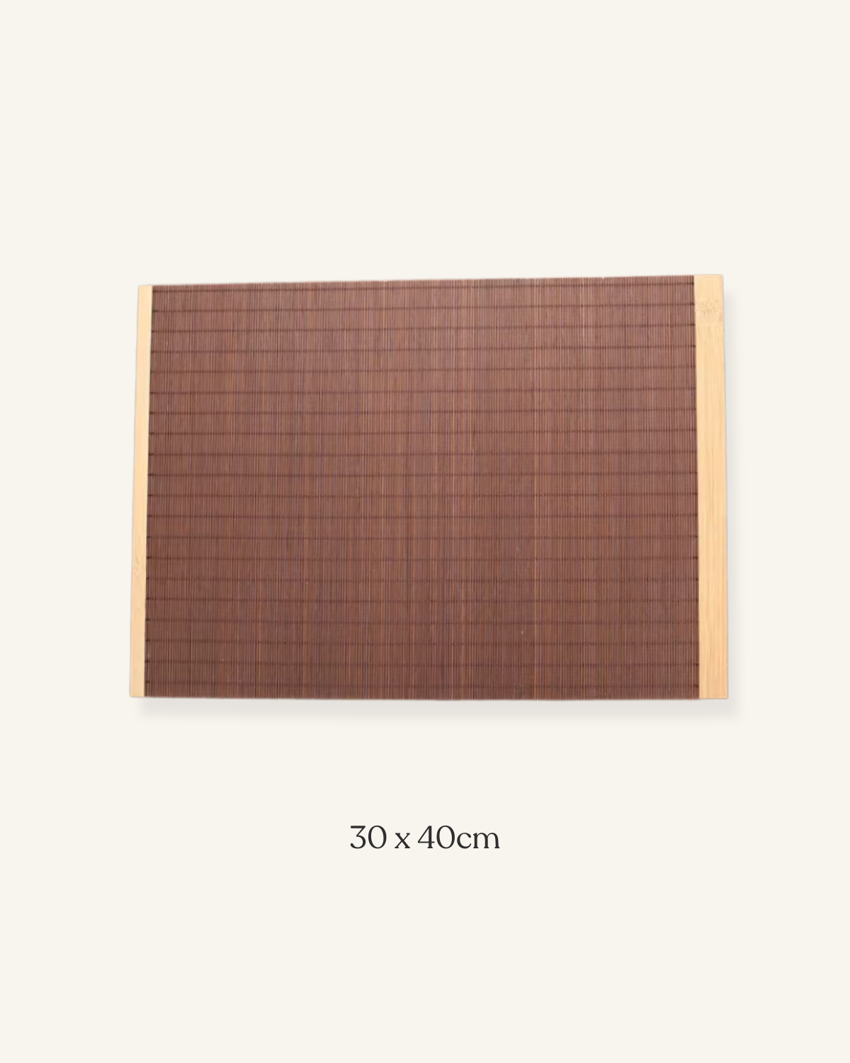 Set de table bambou marron sets-de-table.fr