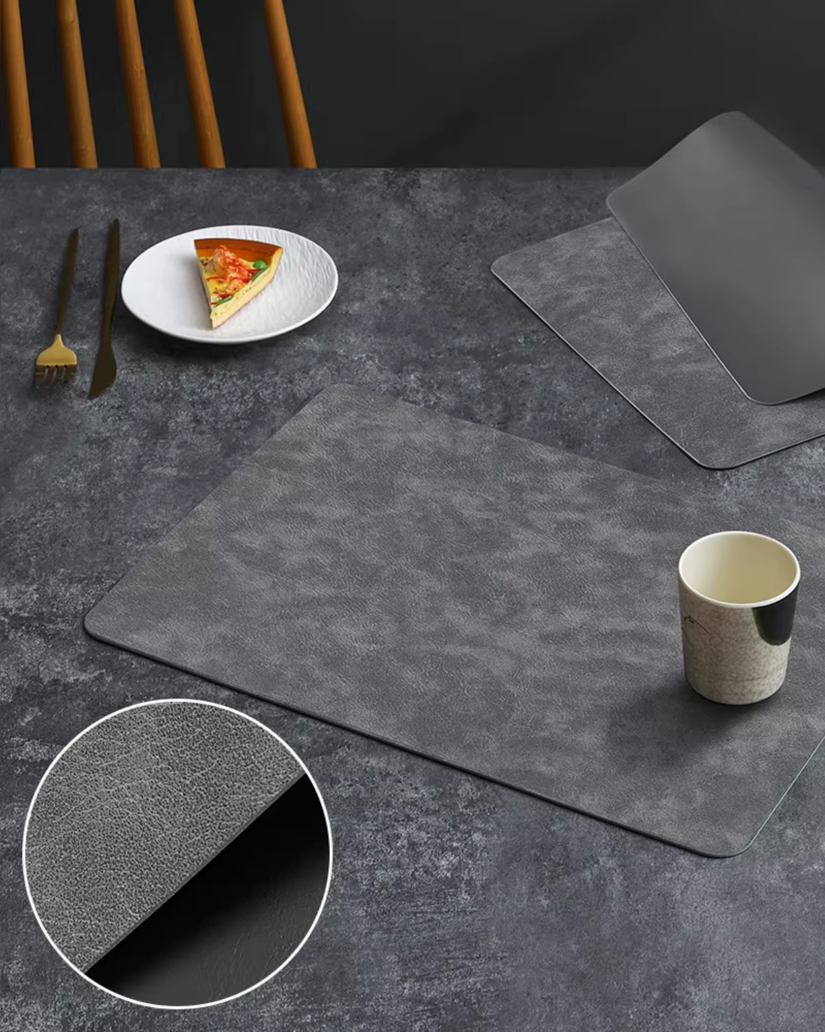 Set de table design luxe Ash / 30X45cm sets-de-table.fr