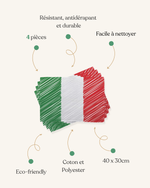 Set de table drapeau italien - Vignette | Sets de Table