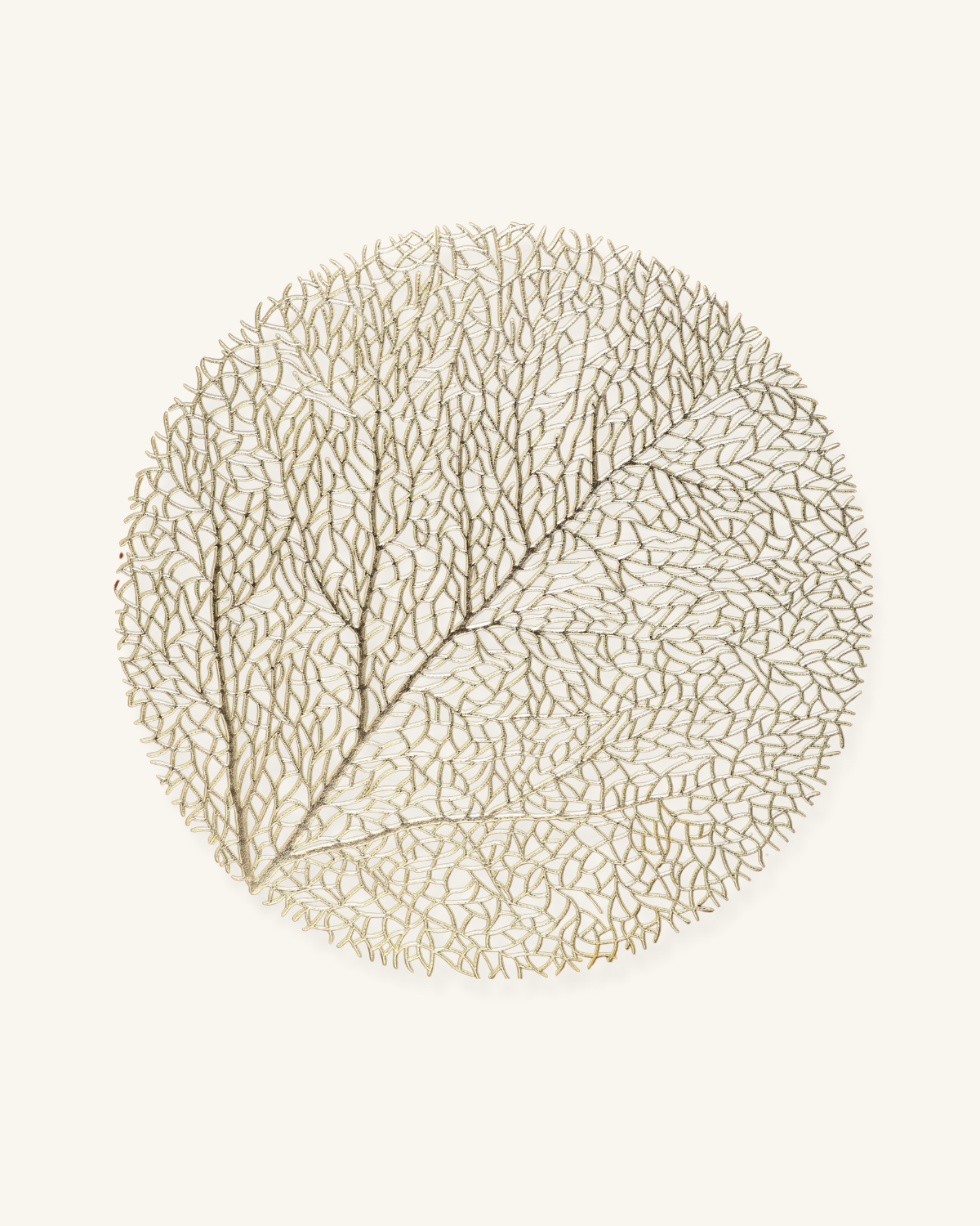 set de table pvc Doré / 38CM sets-de-table.fr