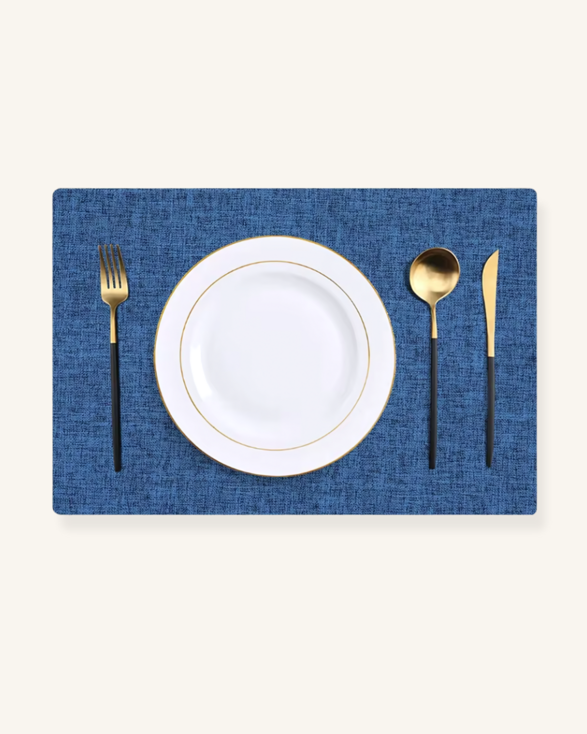 Sets de table chics Bleu profond / 6PCS sets-de-table.fr