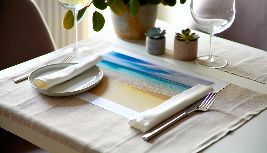 Comment Faire un Set de Table Personnalisé avec vos Photos