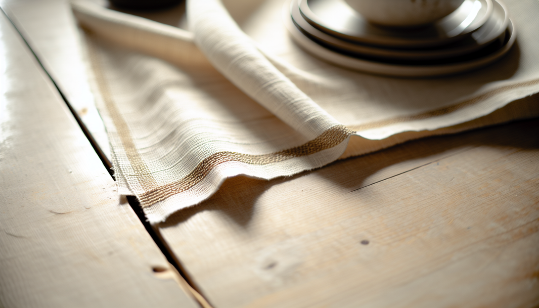 Quel Tissu Choisir pour un Set de Table ? Nos Conseils Pratiques