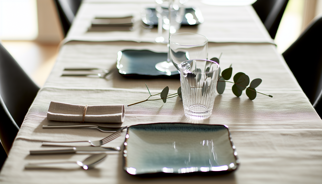 Quel set de table choisir pour une table rectangulaire ? Nos conseils