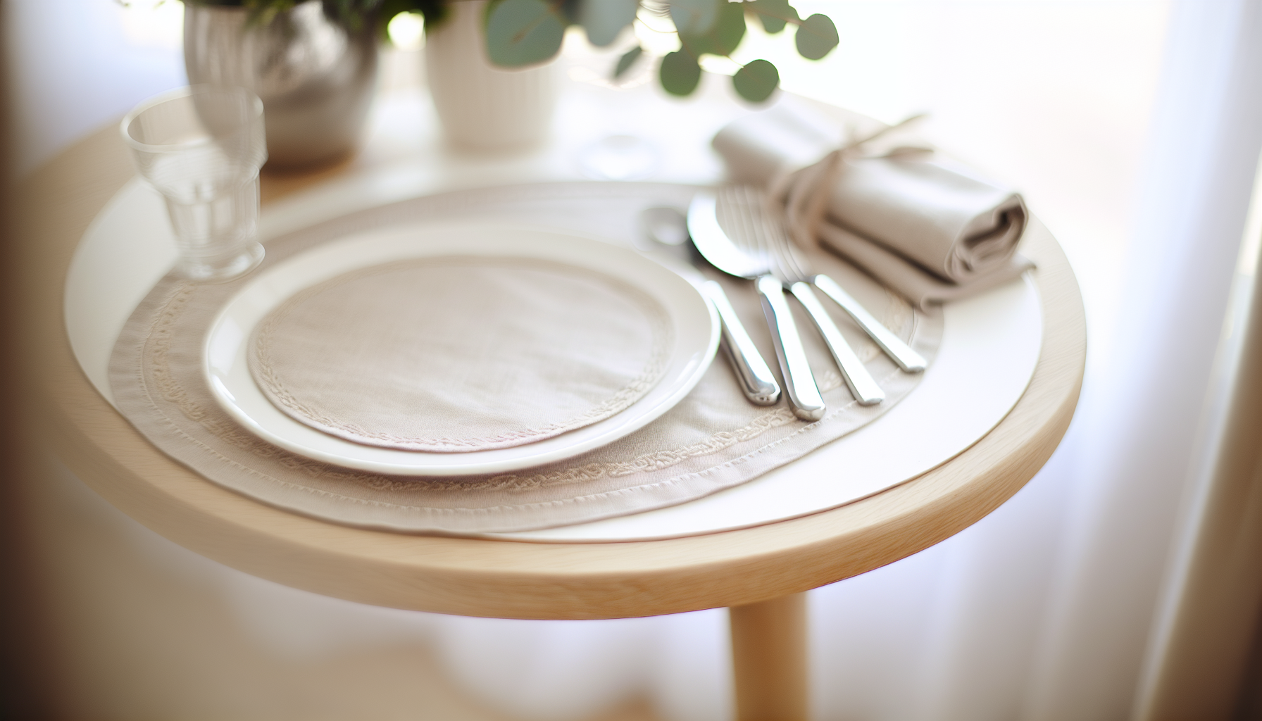 Quel Set de Table Choisir pour une Table Ronde ? Nos Meilleurs Conseils