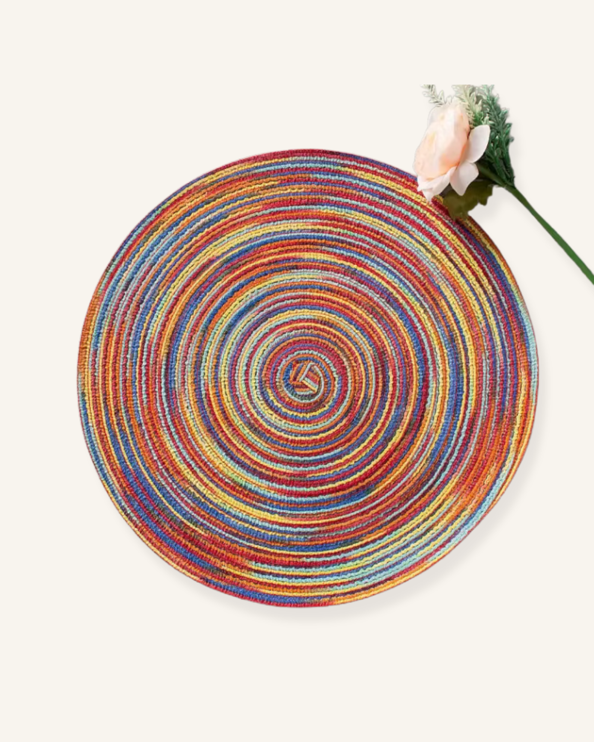 Set de table coloré Multicolore / 38cm sets-de-table.fr