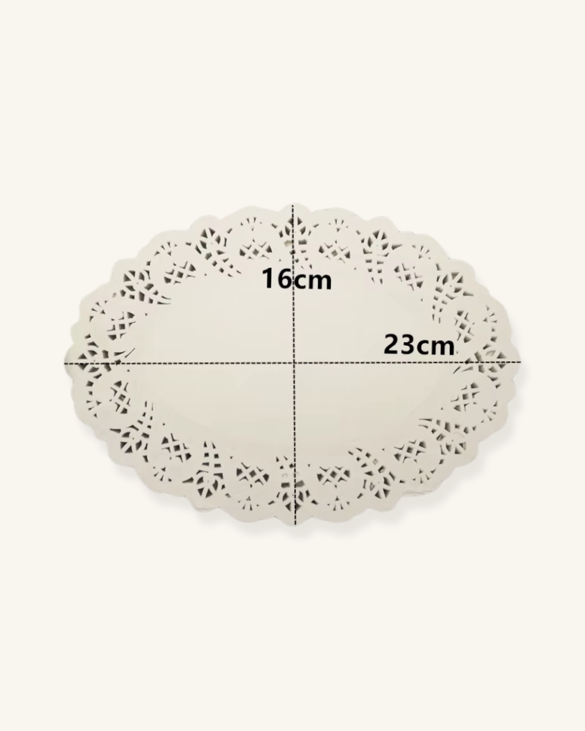 Set de table en papier jetable Oval 16x23cm / 200pcs sets-de-table.fr