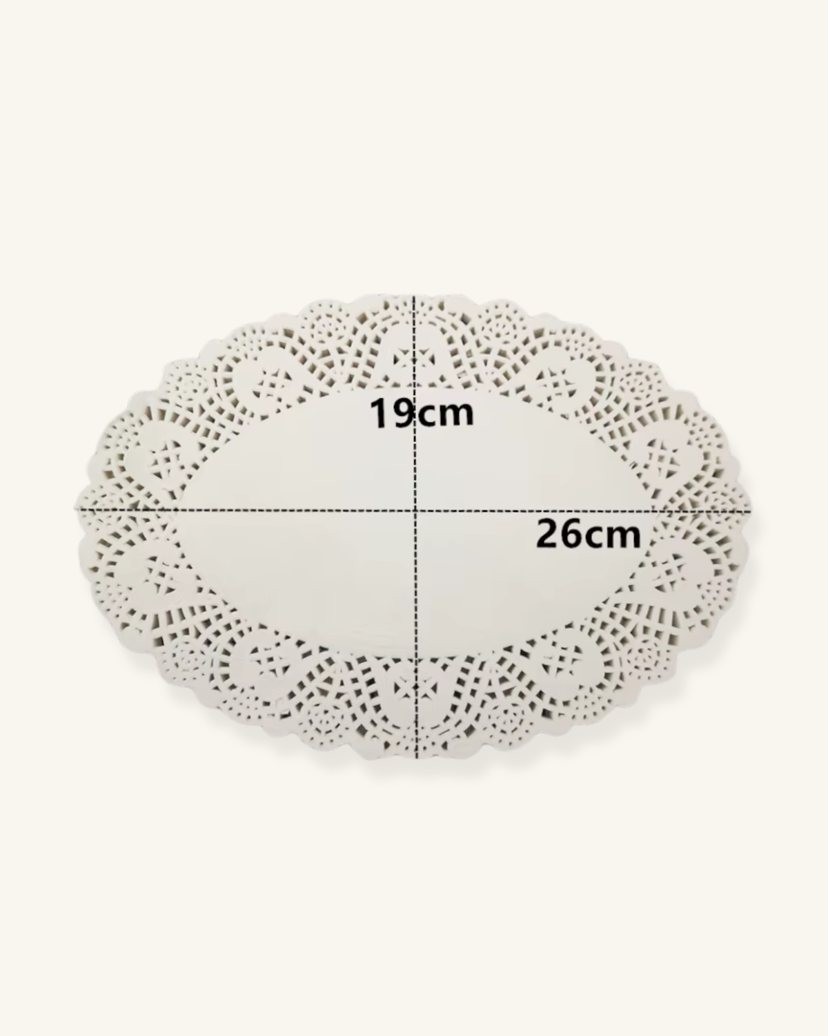 Set de table en papier jetable Oval 19x26cm / 200pcs sets-de-table.fr