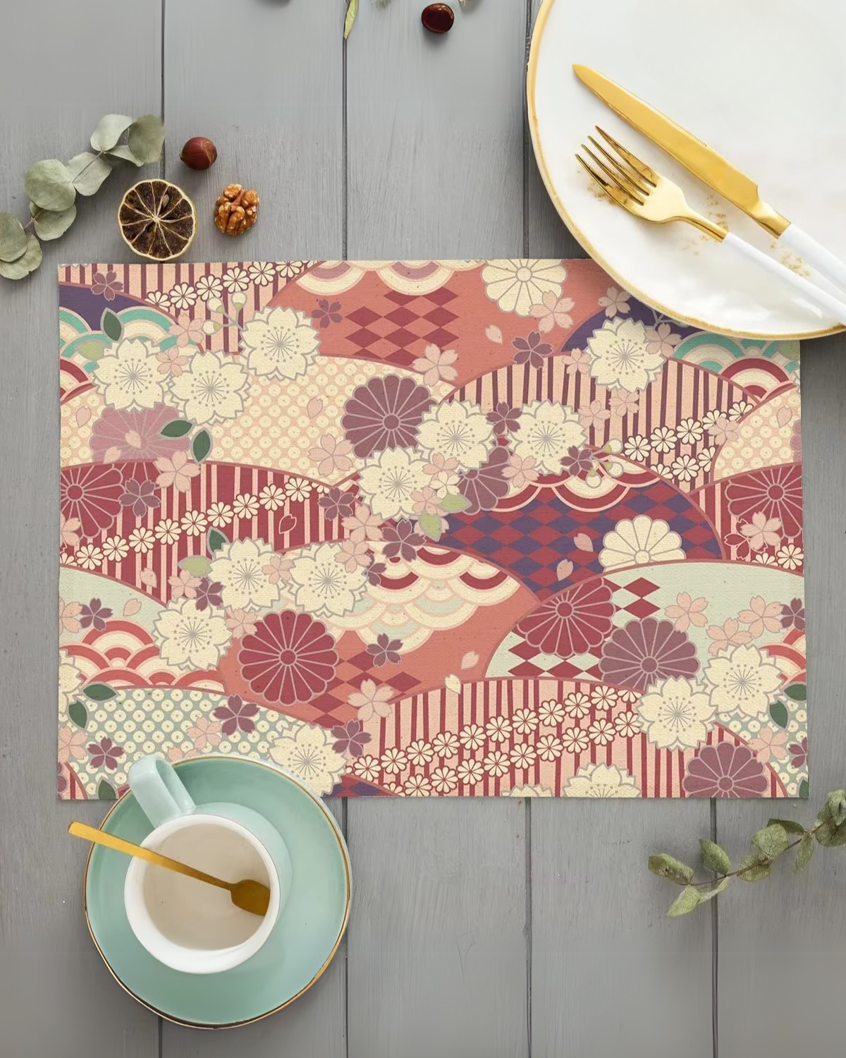 Set de table motif japonais sets-de-table.fr