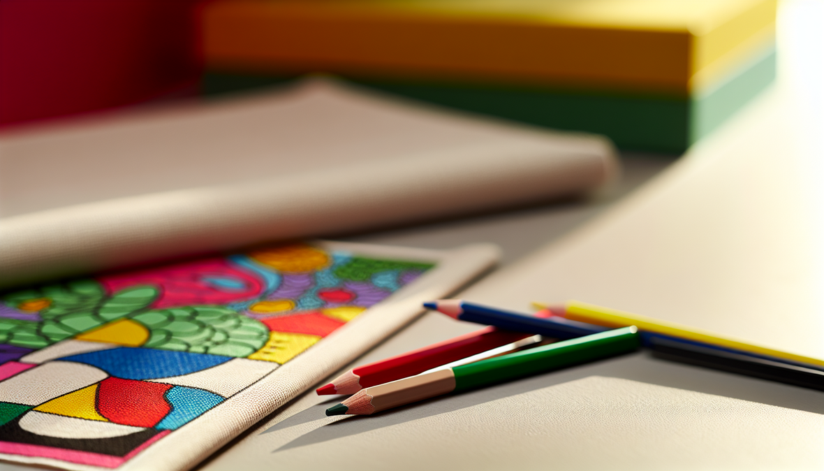set coloriable pour enfant