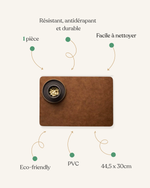 Sets de table aspect cuir - Vignette | Sets de Table